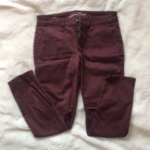 purple universal thread target skinny pants comfy pockets